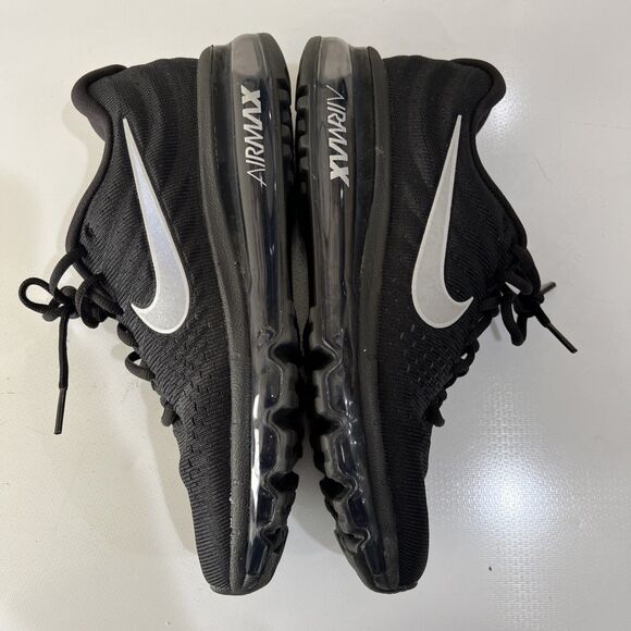 Nike Air Max 2017 Black Anthracite White Sneakers Retro 849559-001 Mens Size 6.5 - Picture 7 of 10